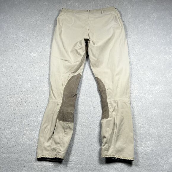 Vintage Tailored Sportsman Pants Womens 28 Beige Horse Riding Equestarian - Picture 10 of 12